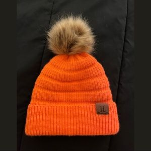 Orange beanie